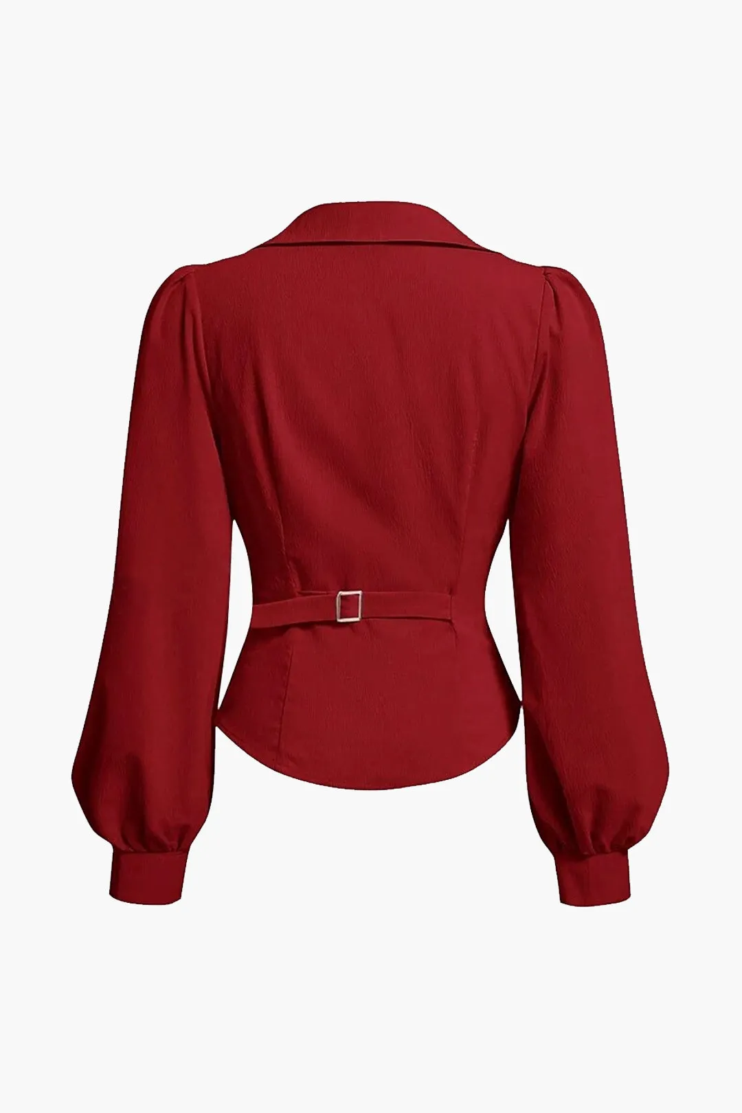Asymmetrical Long-Sleeve Shirt