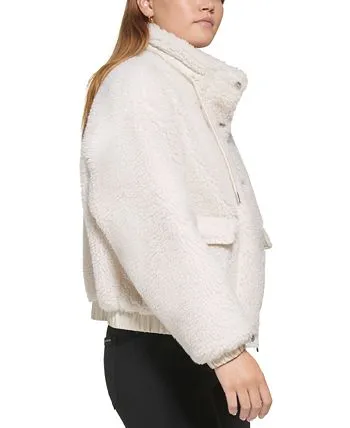Calvin Klein Jeans Women's Oversized Sherpa Jacket