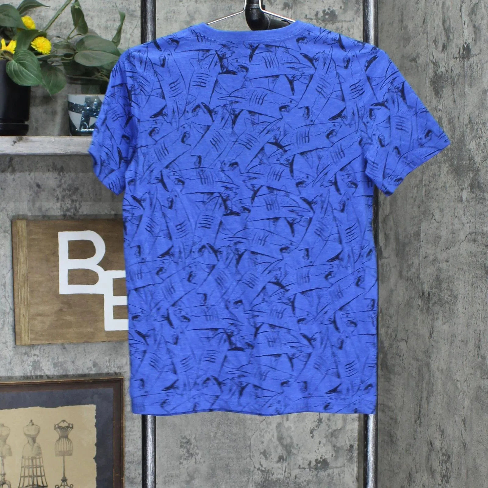 Cat & Jack Boys' Shark Print Short Sleeve T-Shirt