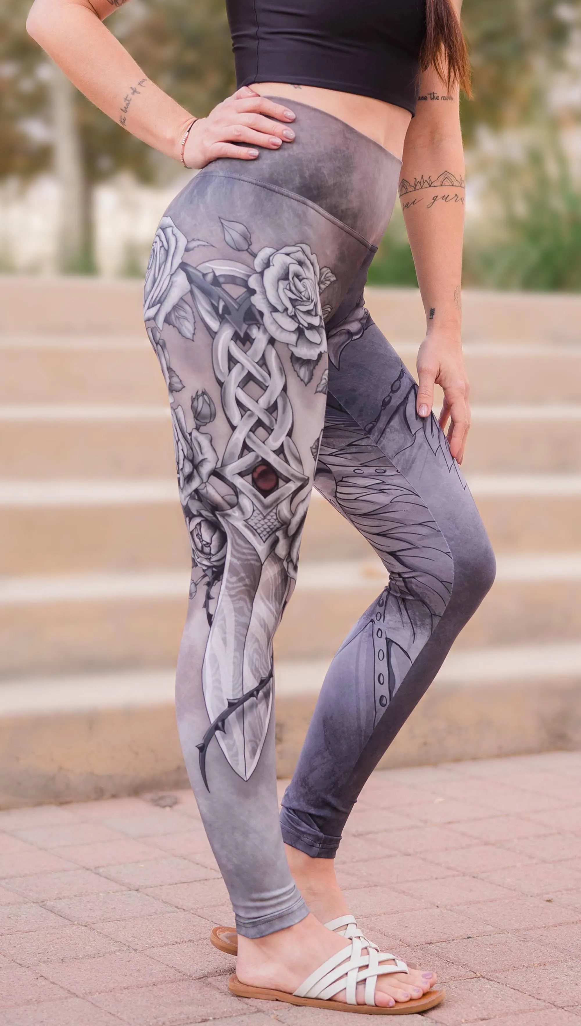 Dagger Mashup - Athleisure Leggings