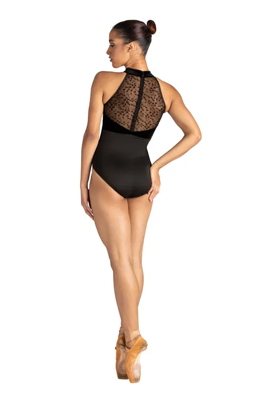 Danz N Motion 24110C Child Wildflower Halter Leotard