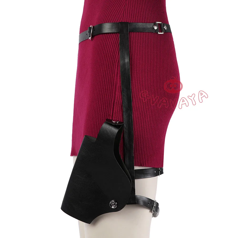 Gvavaya Game Cosplay Resident Evil 4 Ada Wong Cosplay Costume Ada Wong Cosplay Set.A