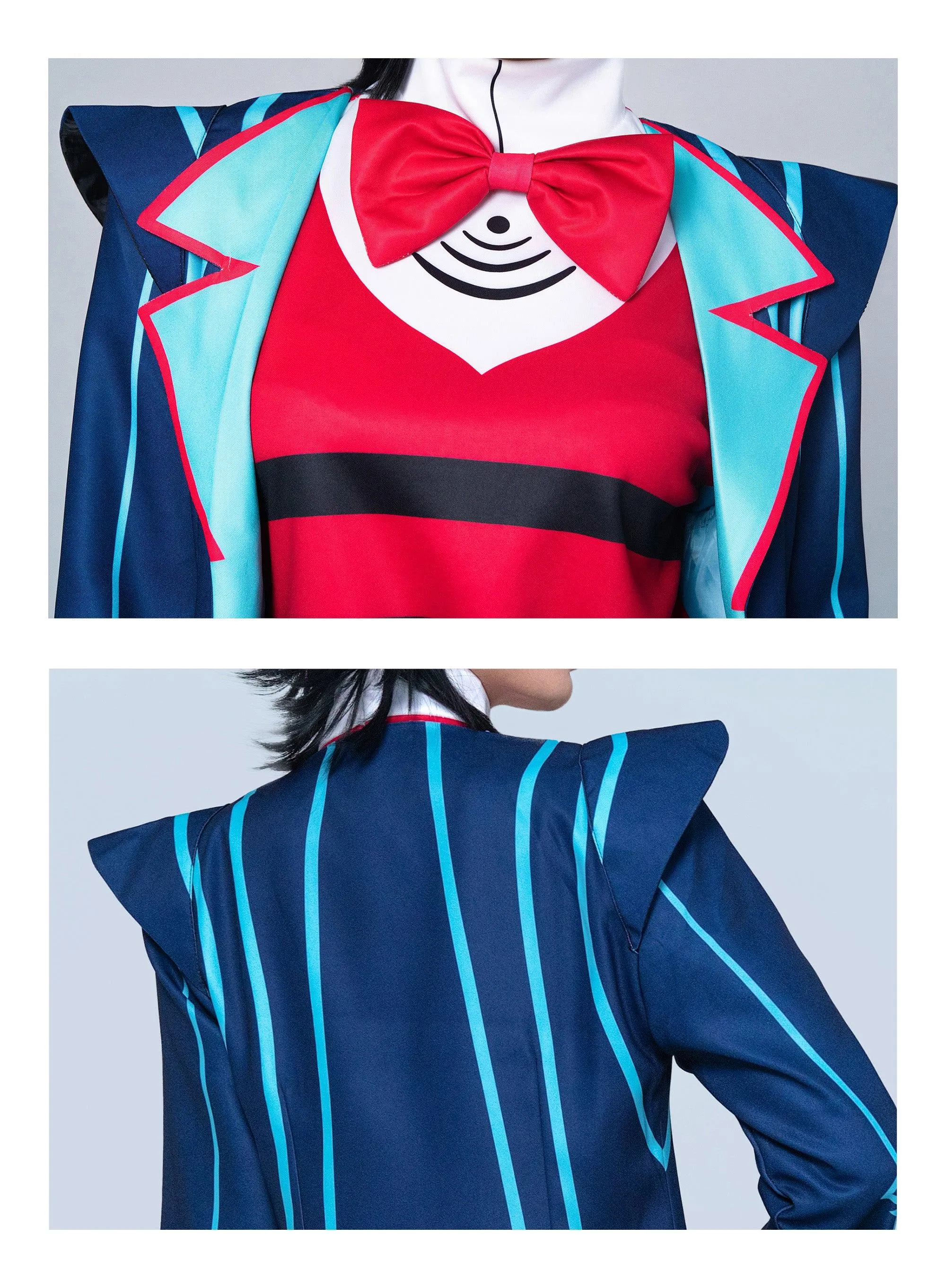 Hazbin Hotel Vox Cosplay Costume