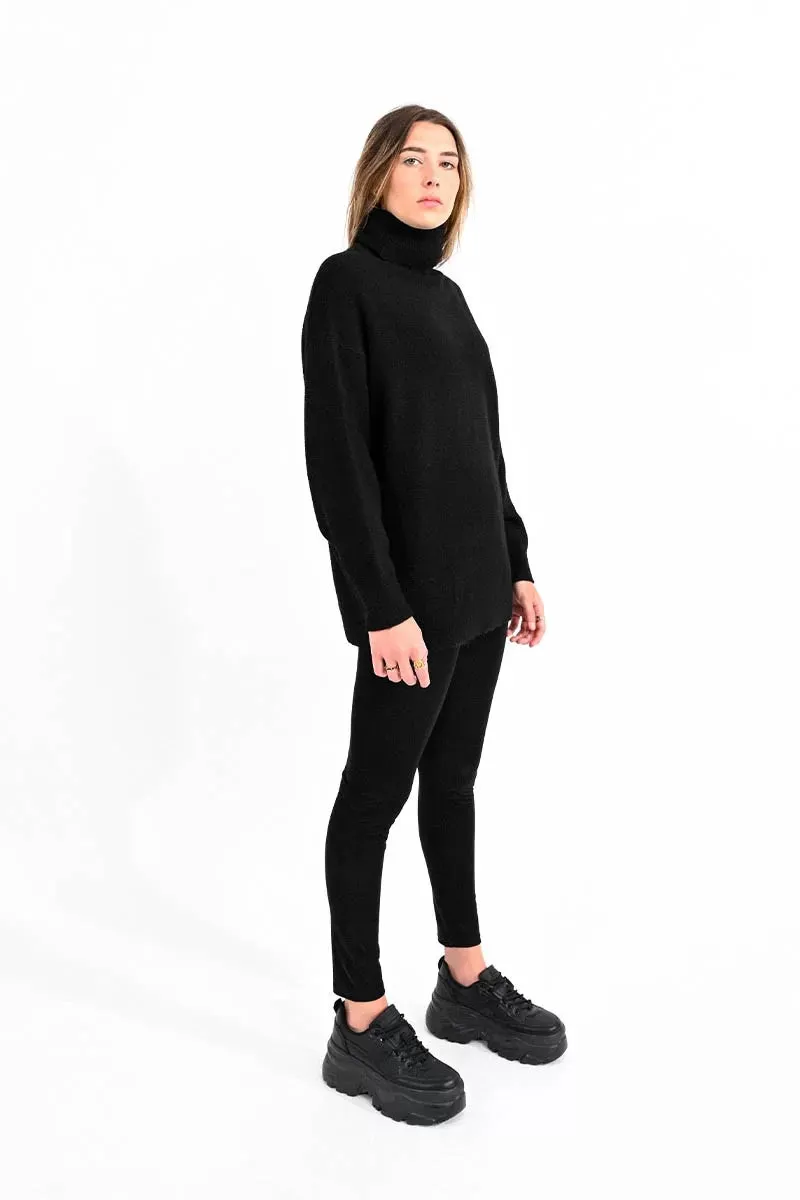 Lili Sidonio Black Knitted Sweater