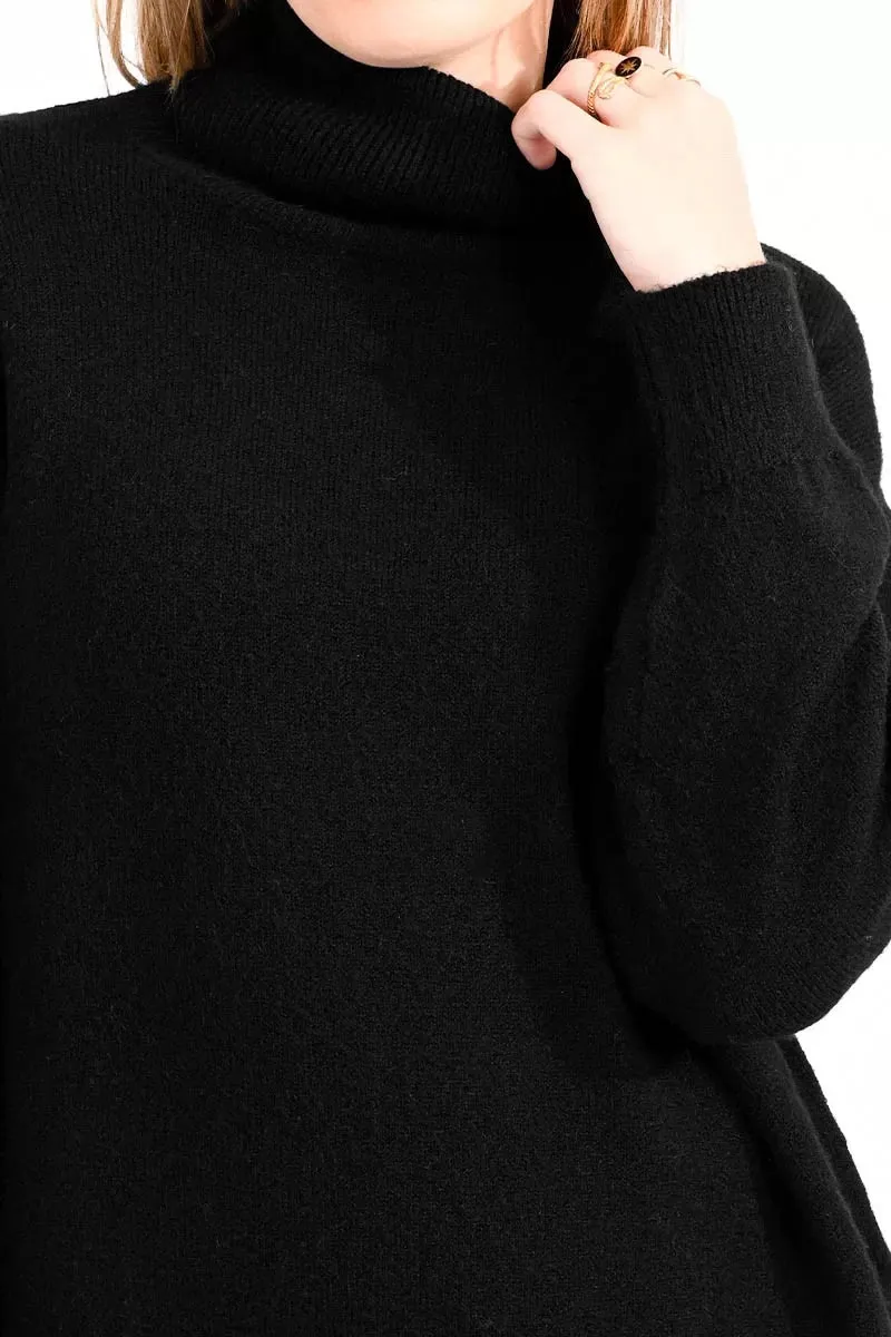 Lili Sidonio Black Knitted Sweater