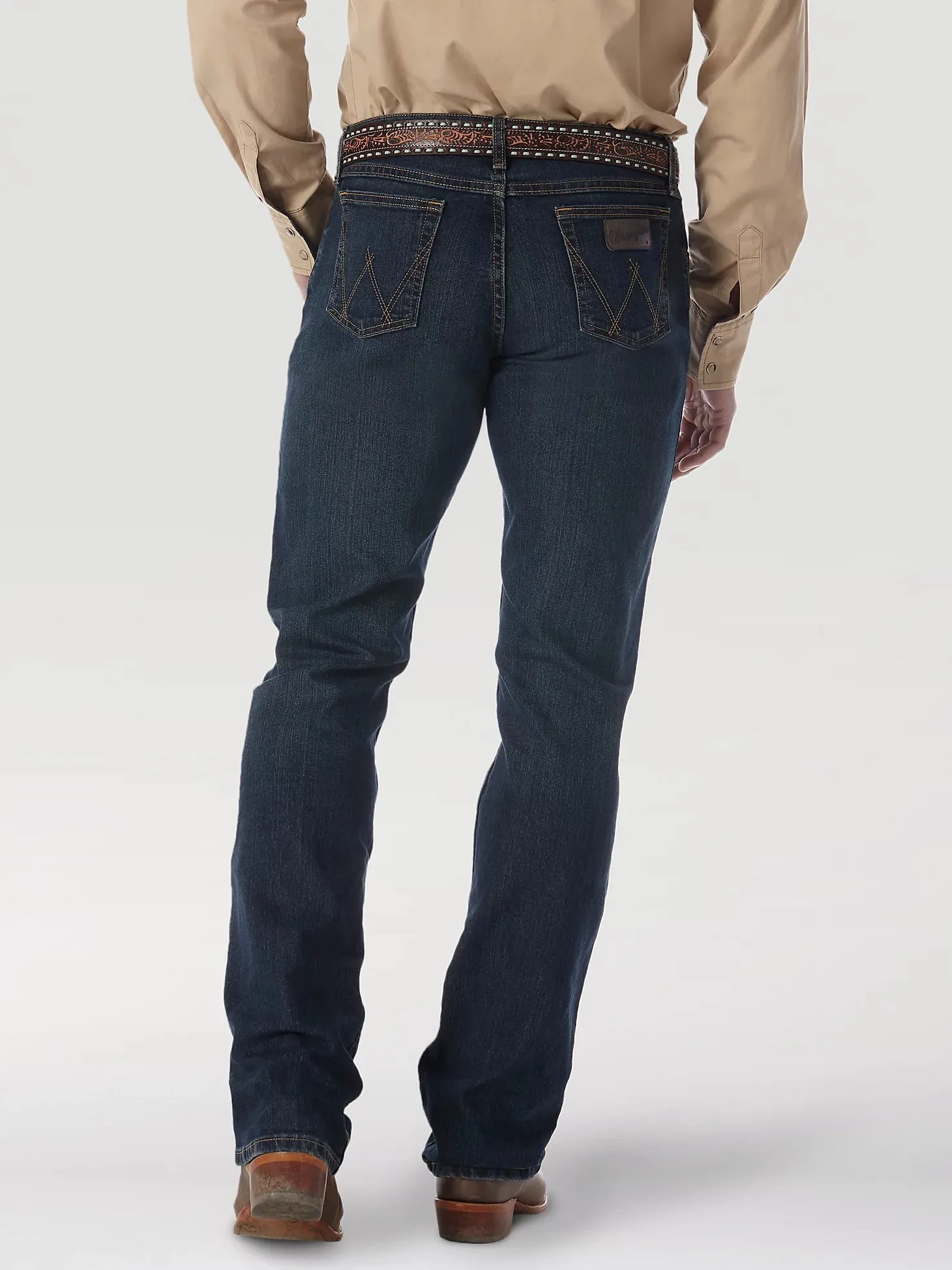 Men's WRANGLER® 20X® ADVANCED COMFORT 02 COMPETITION SLIM JEAN IN ROOT BEER - 02MACRB