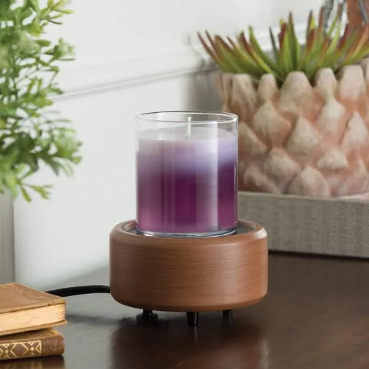 Pewter Walnut 2-in-1 Fragrance Warmer CWDPWN