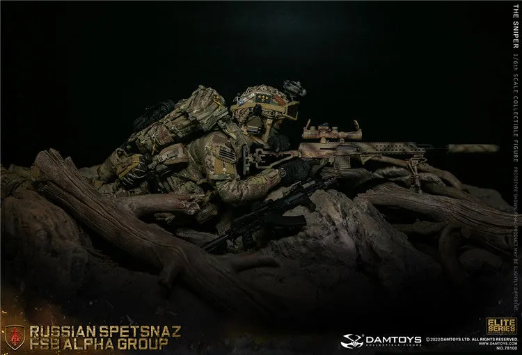 Pre-order 1/6 DAMTOYS 78100 RUSSIAN SPETSNAZ FSB ALPHA GROUP SNIPER