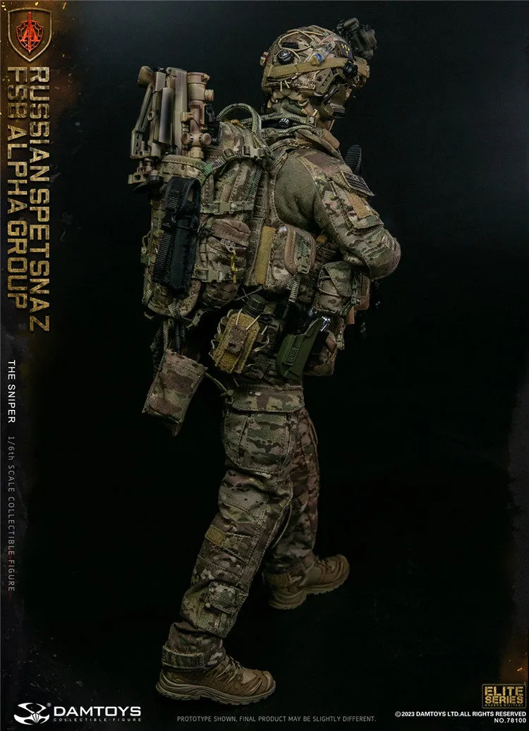 Pre-order 1/6 DAMTOYS 78100 RUSSIAN SPETSNAZ FSB ALPHA GROUP SNIPER
