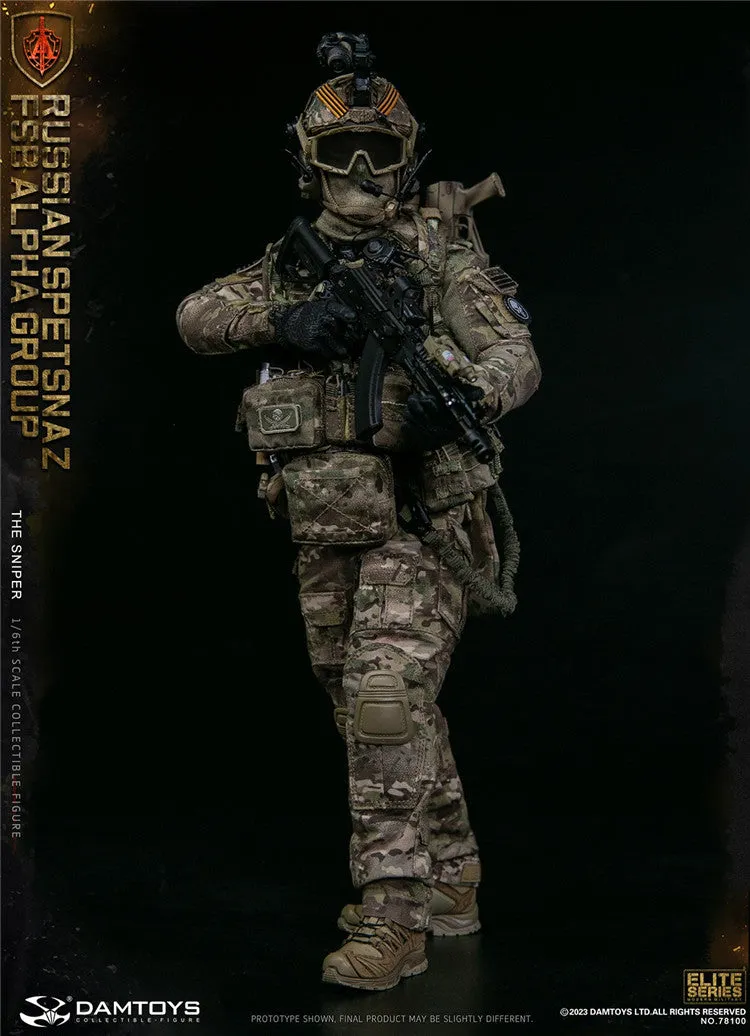 Pre-order 1/6 DAMTOYS 78100 RUSSIAN SPETSNAZ FSB ALPHA GROUP SNIPER