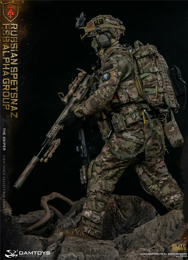 Pre-order 1/6 DAMTOYS 78100 RUSSIAN SPETSNAZ FSB ALPHA GROUP SNIPER