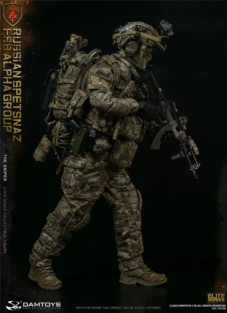 Pre-order 1/6 DAMTOYS 78100 RUSSIAN SPETSNAZ FSB ALPHA GROUP SNIPER