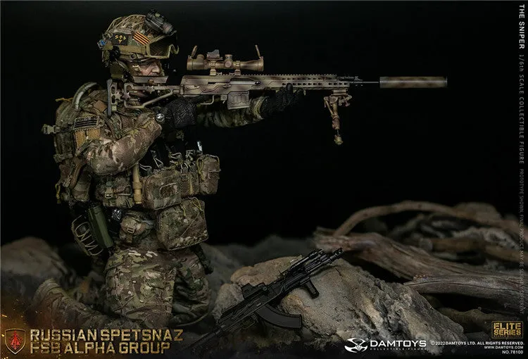 Pre-order 1/6 DAMTOYS 78100 RUSSIAN SPETSNAZ FSB ALPHA GROUP SNIPER