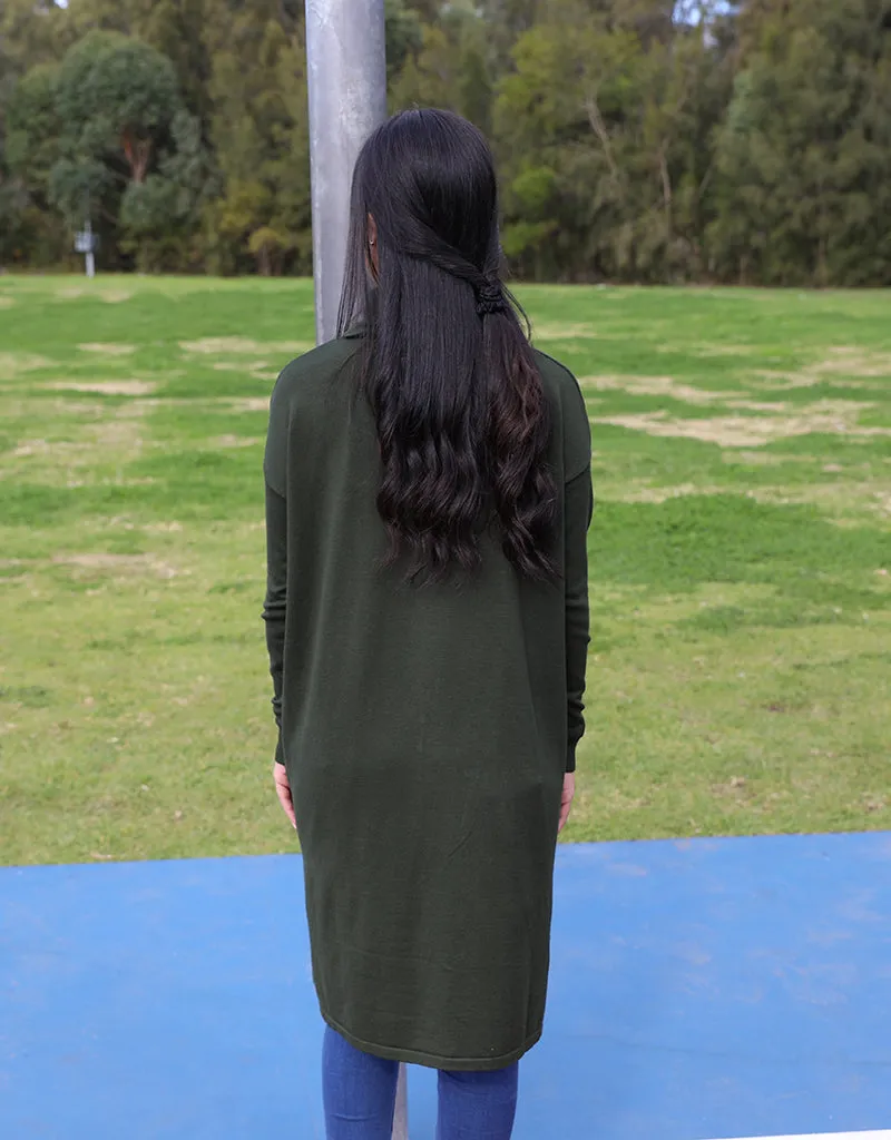 Pullover High Roll Neck Sleeve