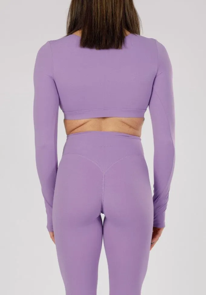 RecStretch DesB Infinite Long Sleeve Bra Ultra Violet