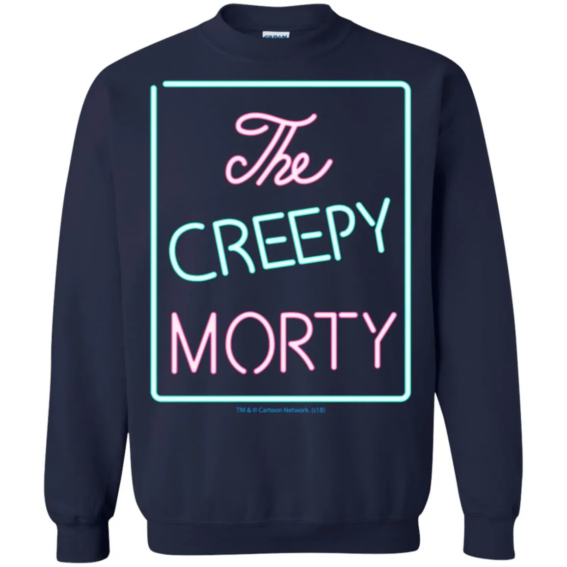 Rick And Morty The Creepy Morty Unisex Crewneck Pullover Sweatshirt