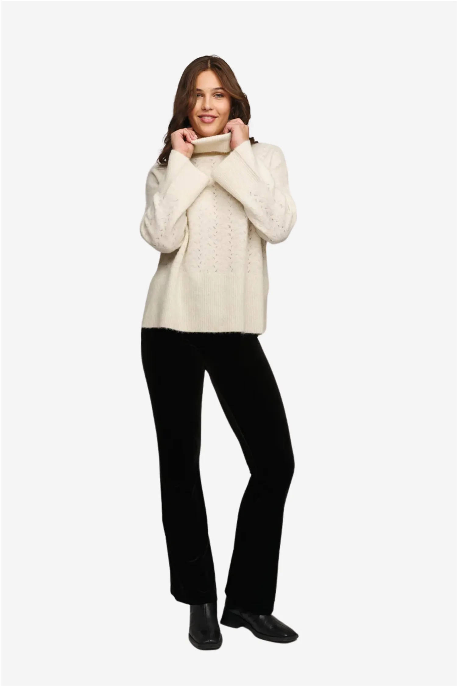 Sara wool sweater Cream