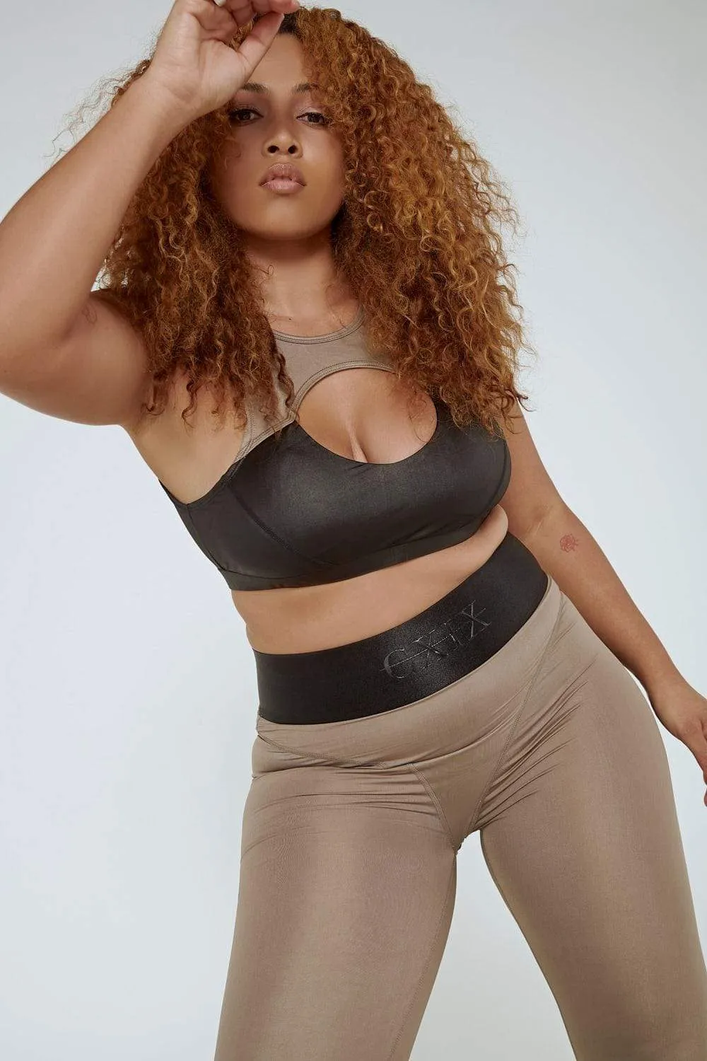 Snatched Leggings - Mink