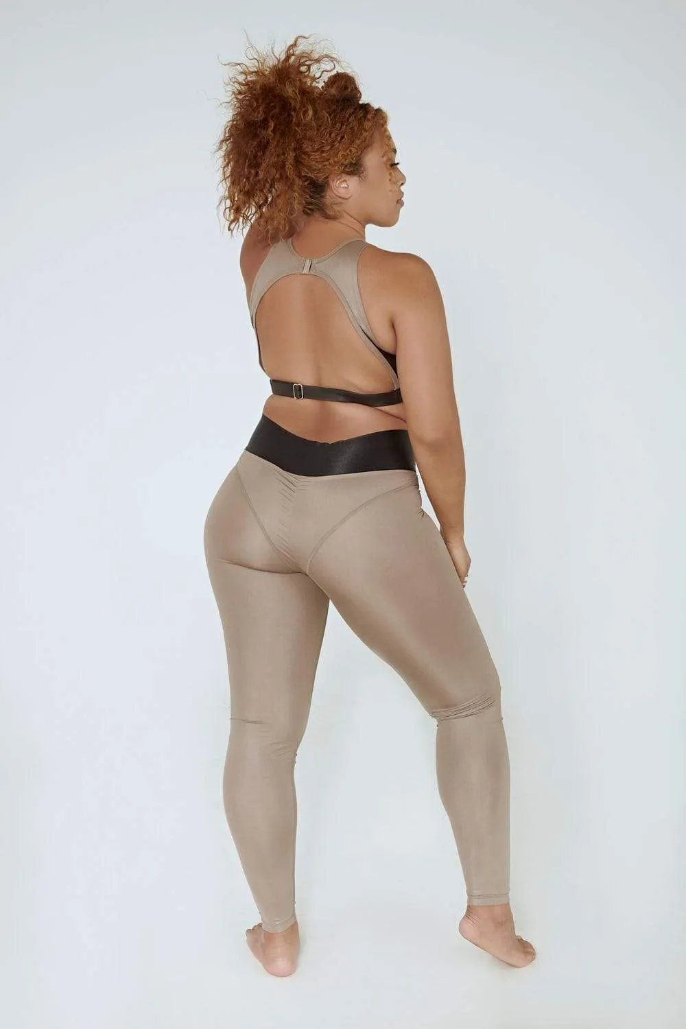 Snatched Leggings - Mink