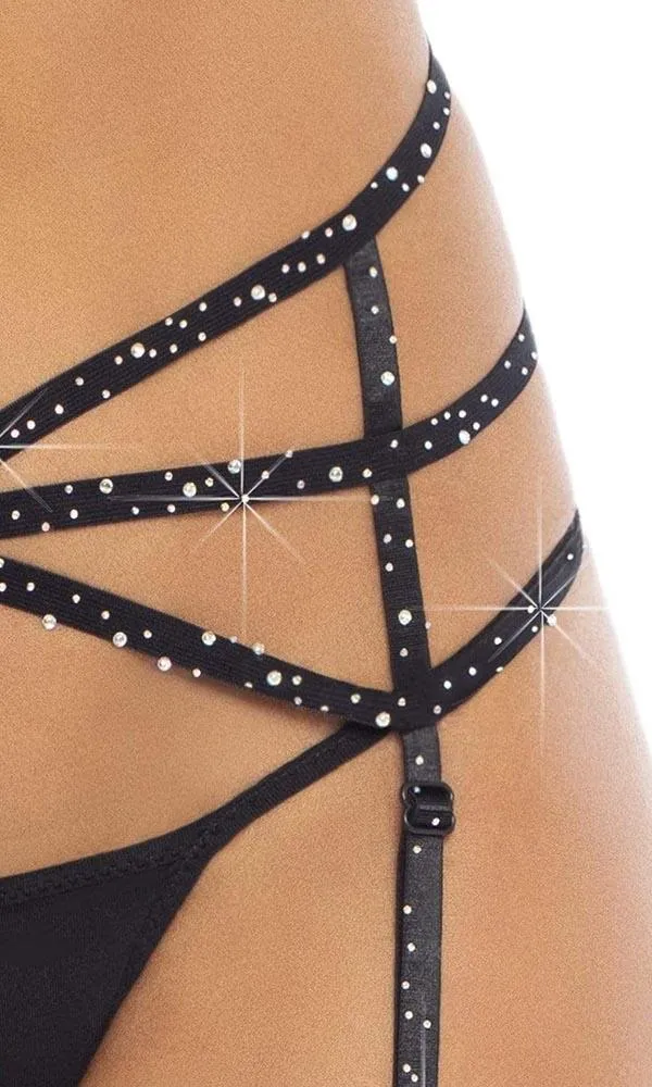 Strappy Rhinestone | GARTER BELT