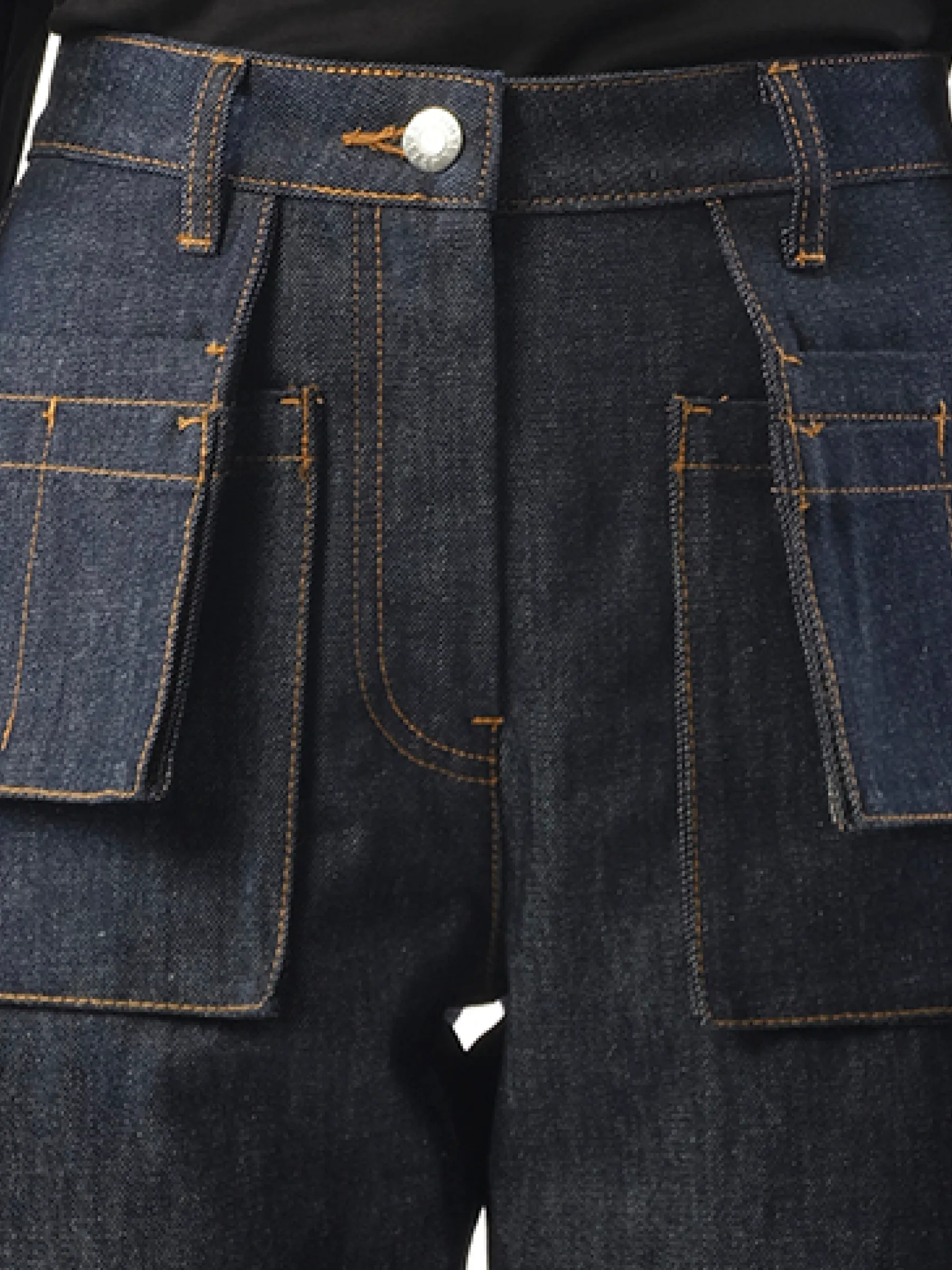 Utility Jeans in Raw Indigo