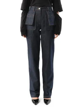 Utility Jeans in Raw Indigo