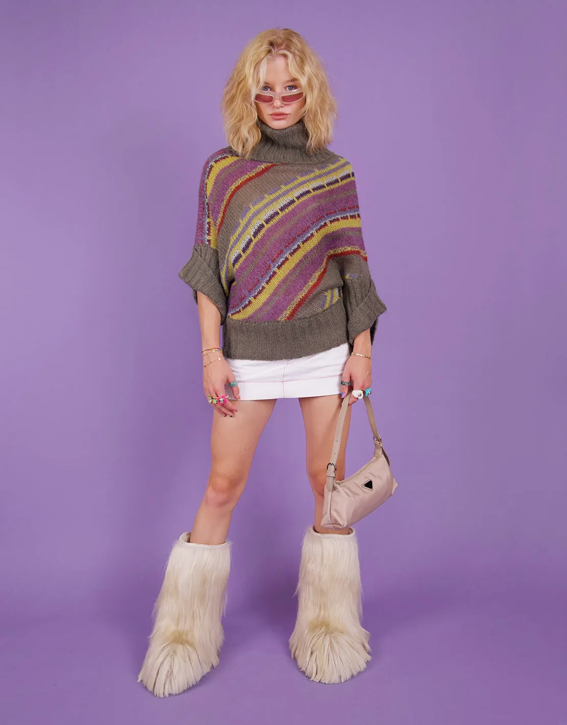 Vintage Trussardi jeans knitted sweater