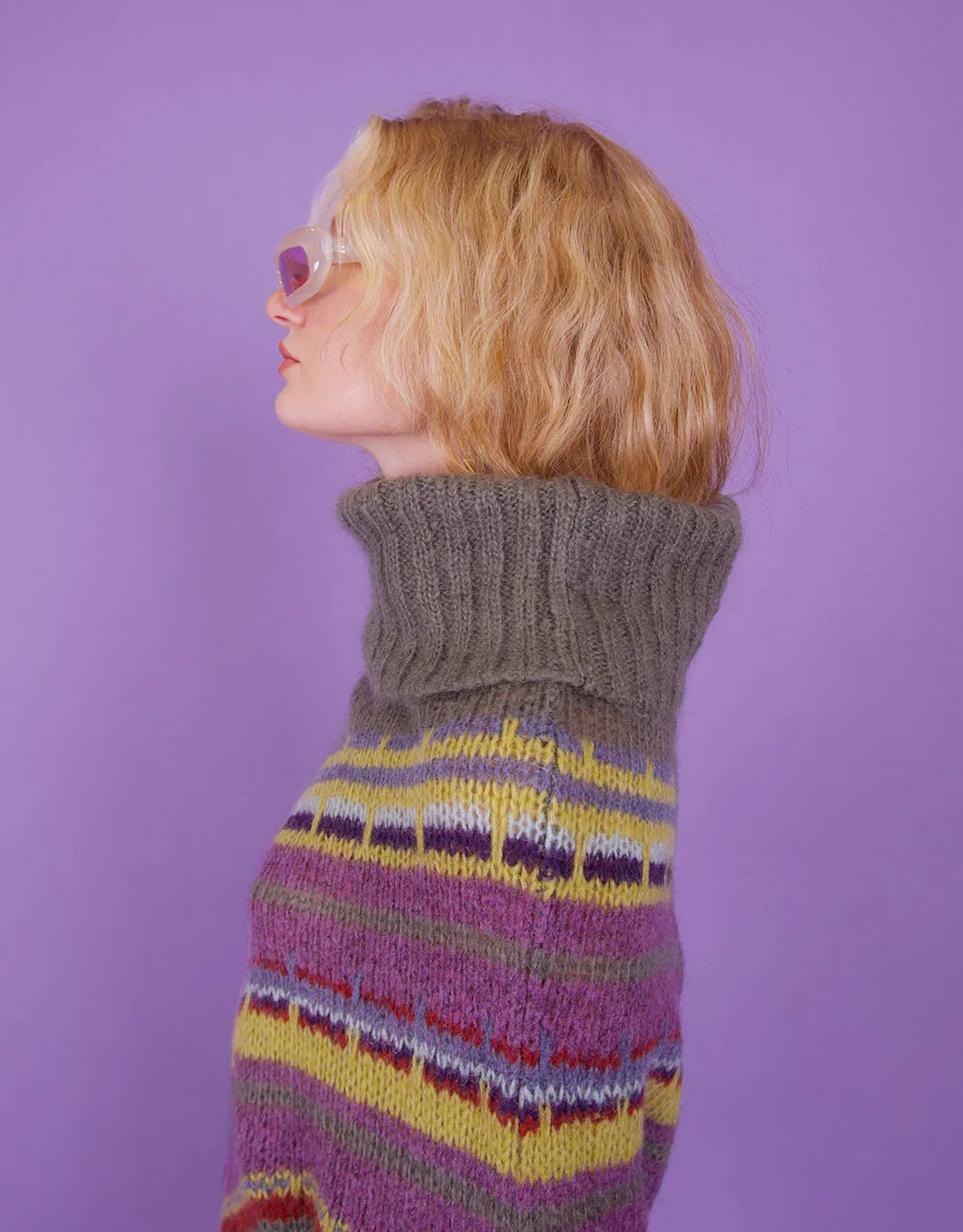 Vintage Trussardi jeans knitted sweater