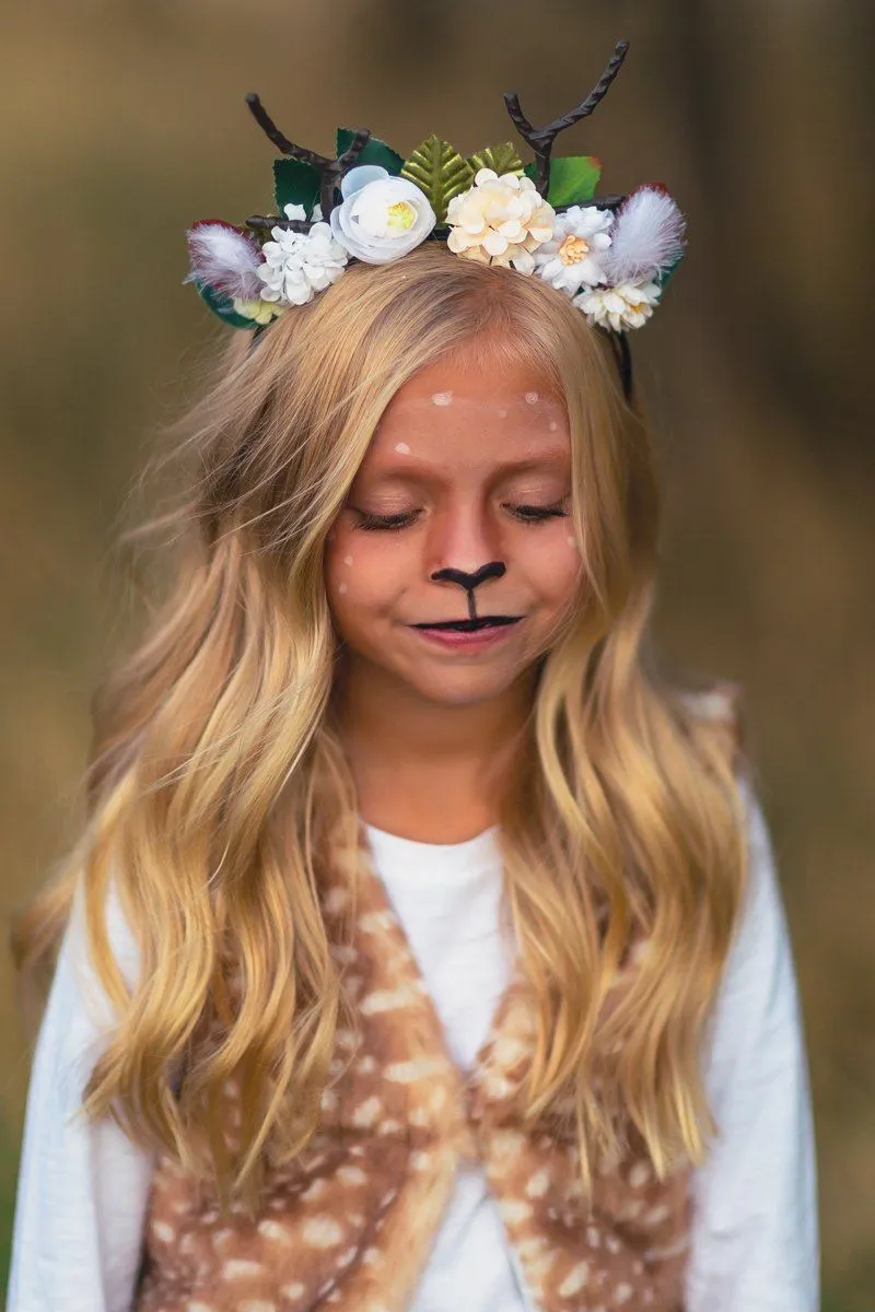 Woodland Deer Vest & Tutu Costume Set