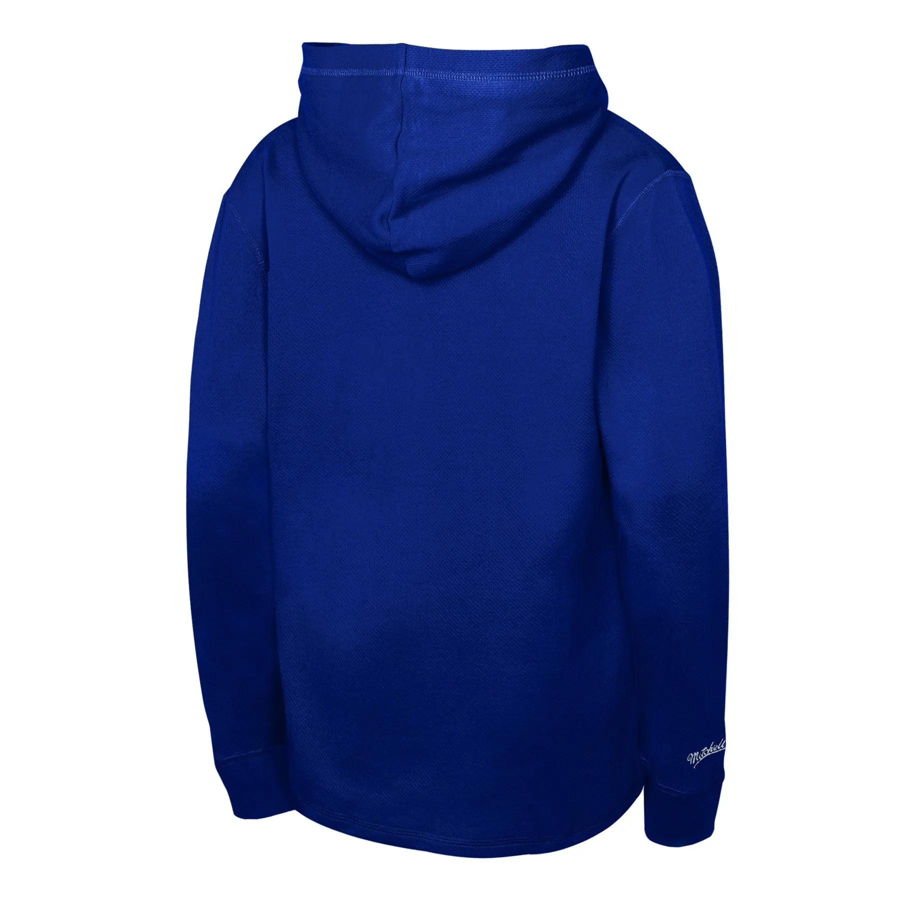 Youth Buffalo Bills Mitchell and Ness Long Sleeve Thermal Pullover Hoodie