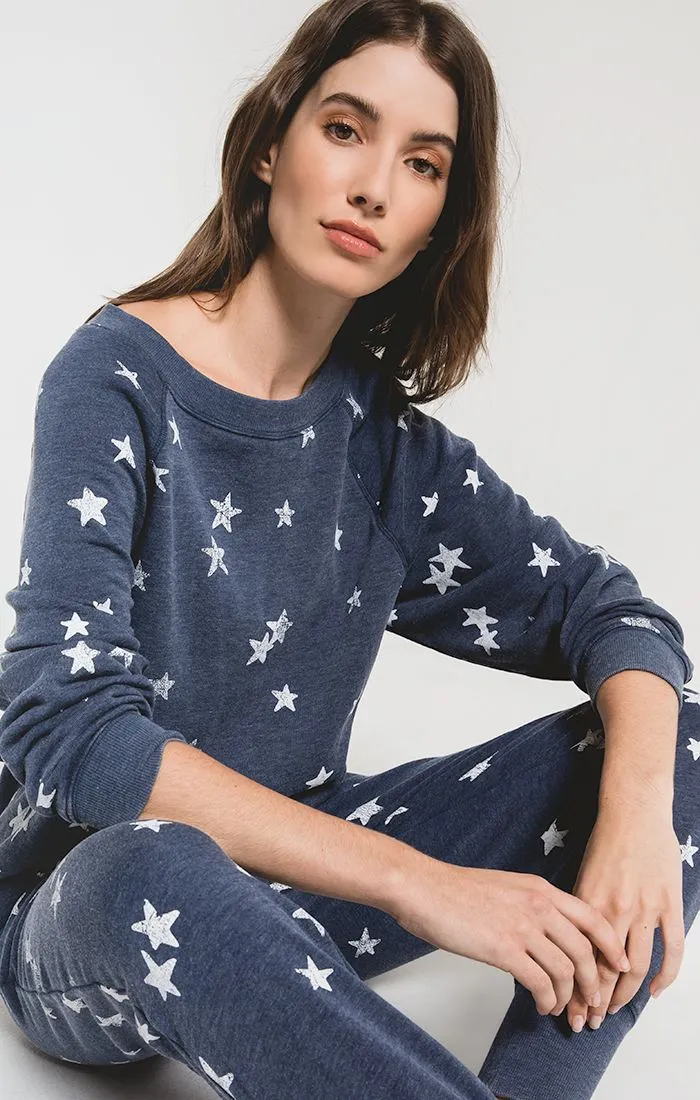 Z Supply distressed star pullover zt201143s